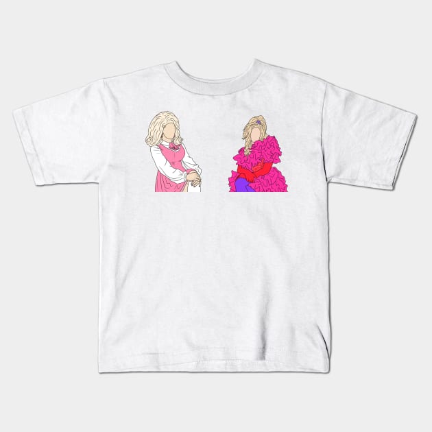 Trixie Mattel and Katya Zamoldchikova Kids T-Shirt by doctorbihcraft